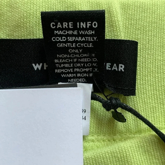 Who What Wear Wide Leg SweatPants Green Lime Sherbet Size 2X New - Picture 7 of 8